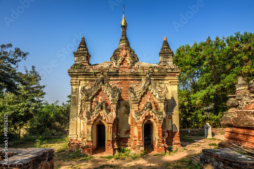 One of many ruined temples in Inwa, Myanmar