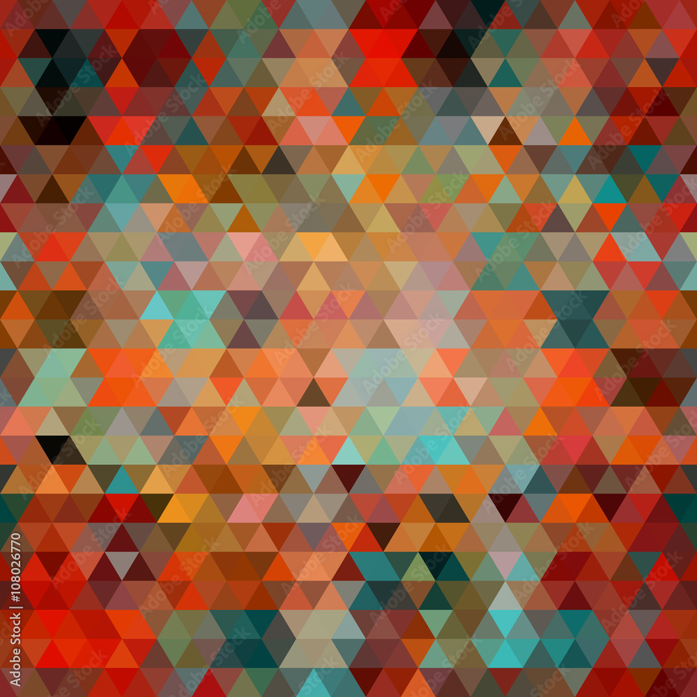 Abstract seamless background of triangles Abstract seamless background of triangles
