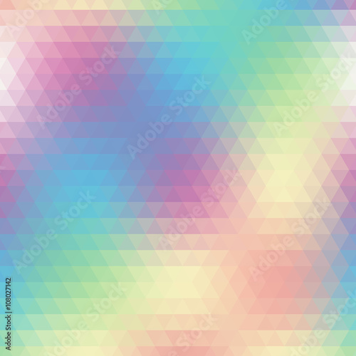 Wallpaper Mural Abstract background of triangles Torontodigital.ca