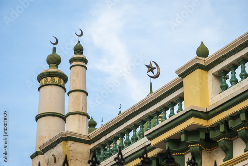Detail of Sultans Mosque, Singapore