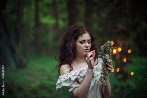 Mysterious Forest Nymph