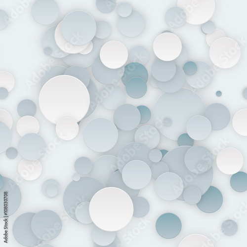 Abstract Seamless Circles Background