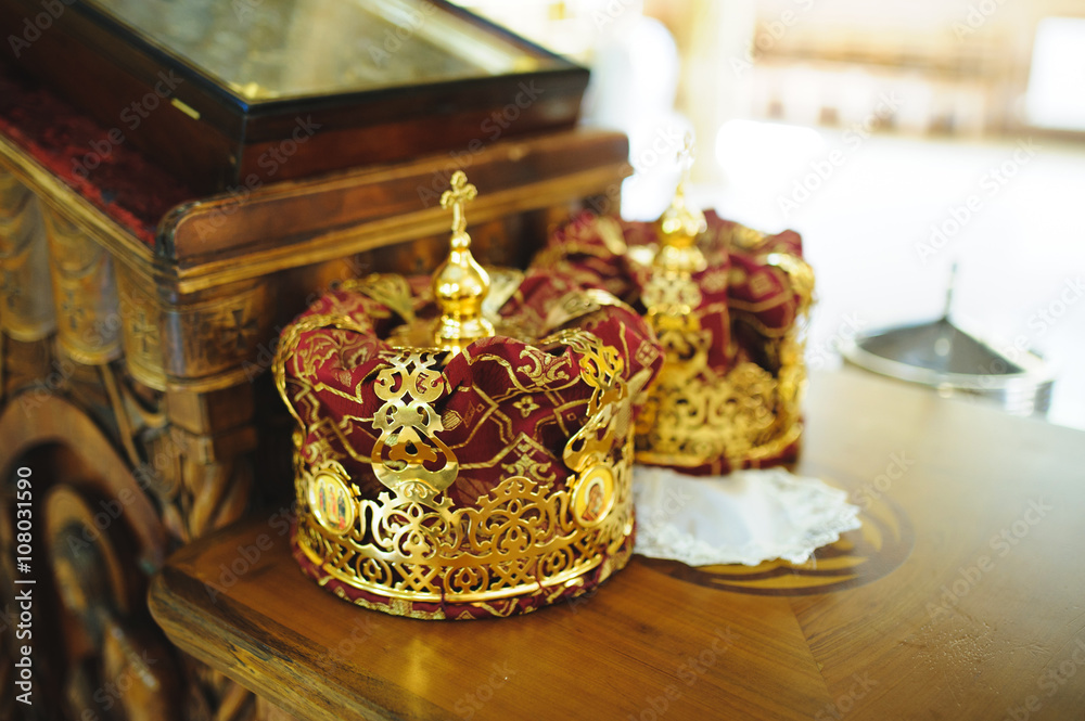 Fototapeta premium Wedding Crowns