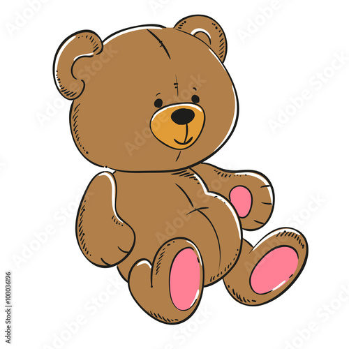 Teddy bear soft toy