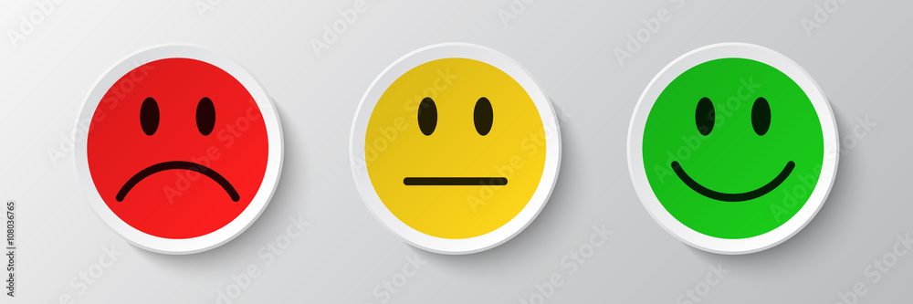 smiley icon set - feedback smiley icon set - feedback