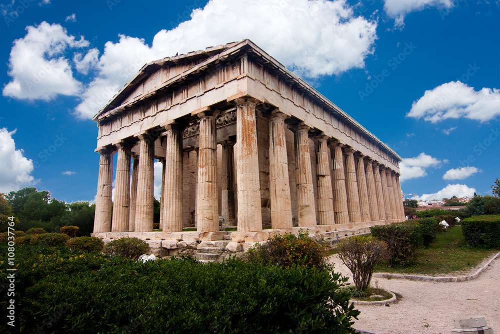 Fototapeta premium Temple of Hephaestus in Ancient Agora