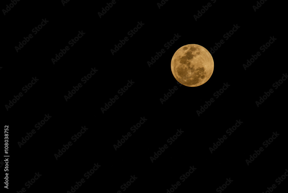 Obraz premium Abstract full moon background blur.