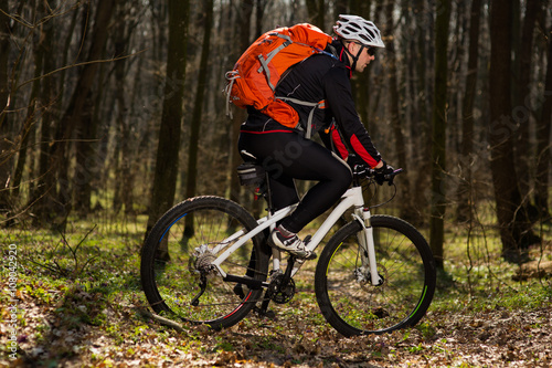 Rider in action at Freestyle Mountain Bike Session