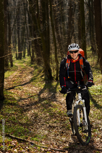 Rider in action at Freestyle Mountain Bike Session