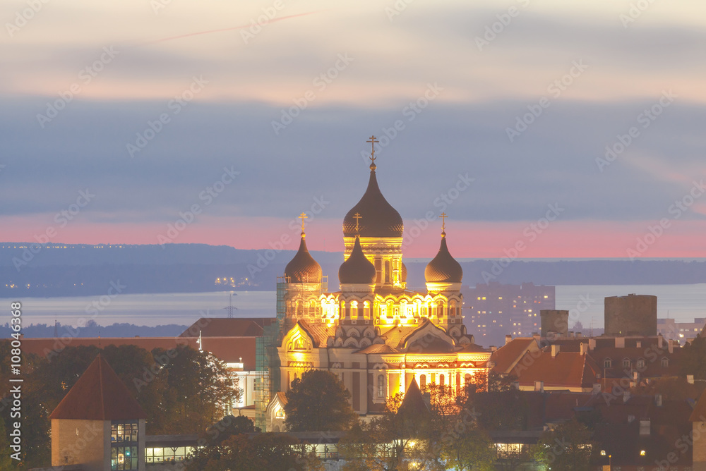 Tallinn. Alexander Nevsky Cathedral.