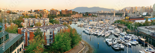 Vancouver harbor view photo