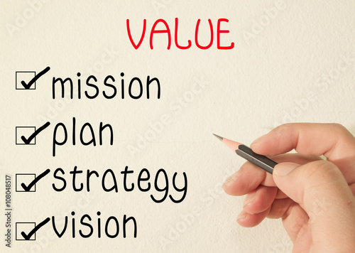 Value for business plan 