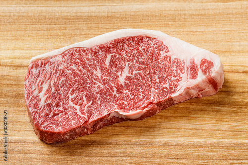 Wagyu striploin steak