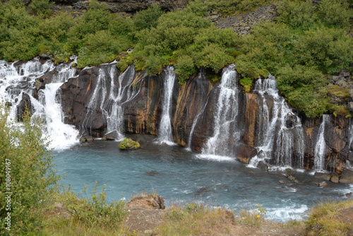 Hraunfossar, Island