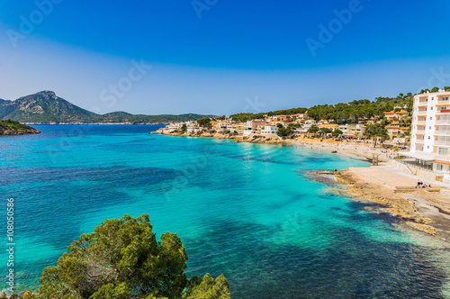 Beautiful view Spain Majorca Seaside Sant Elm