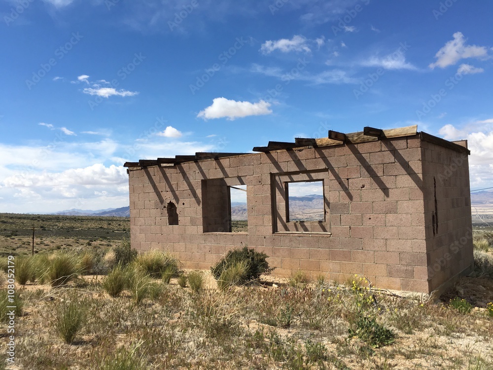 Abandon desert shack