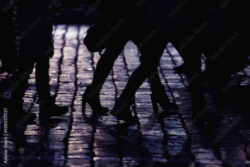 background legs silhouettes people crowd pedestrians city background legs silhouettes people crowd pedestrians city