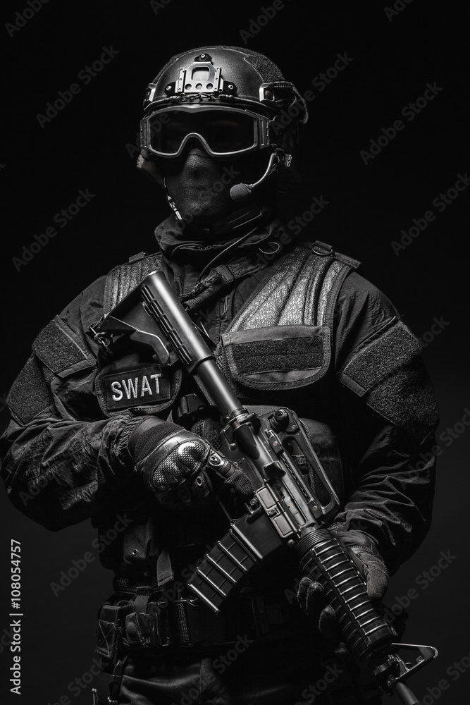 Spec ops police officer SWAT Spec ops police officer SWAT