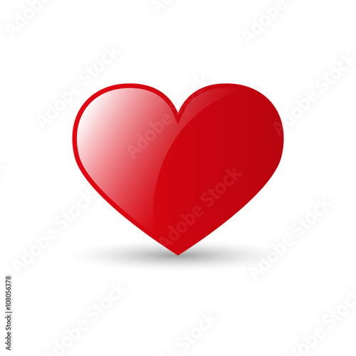 Red heart illustration