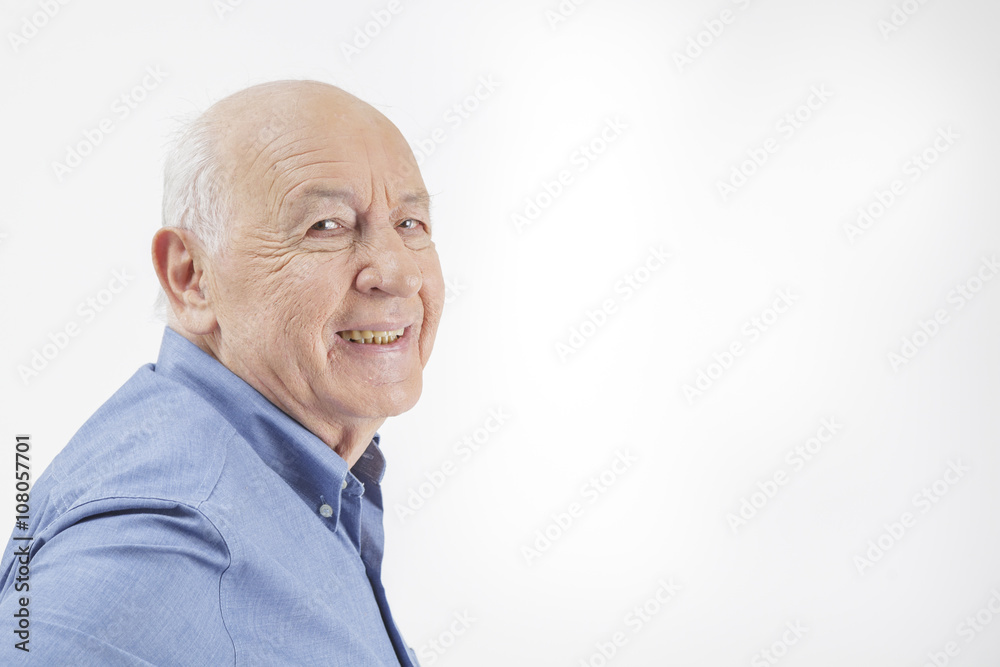 Smiling Grandfather Smiling Grandfather