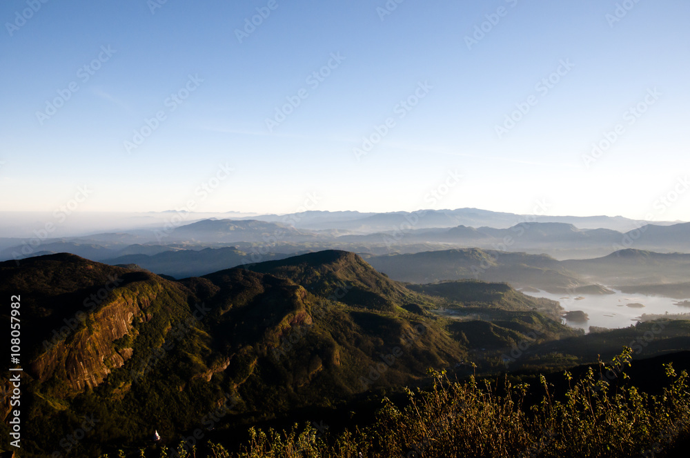 View from Adam's Peak - Sri Lanka
