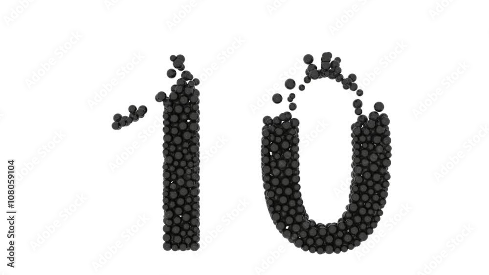 Dynamic magnetic spheres as number 10