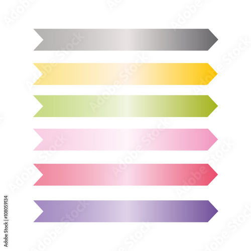 Frecce varianti colore