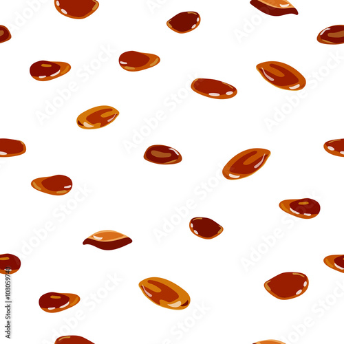 Brown flaxseeds pattern.