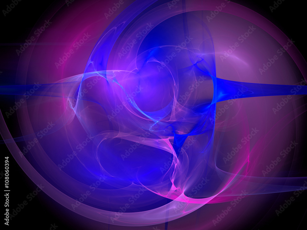 Obraz premium Abstract wallpaper. Abstract fractal. Fractal art background for creative design. Decoration for wallpaper desktop, poster, cover booklet, card. Psychedelic. Print for clothes, t-shirt.