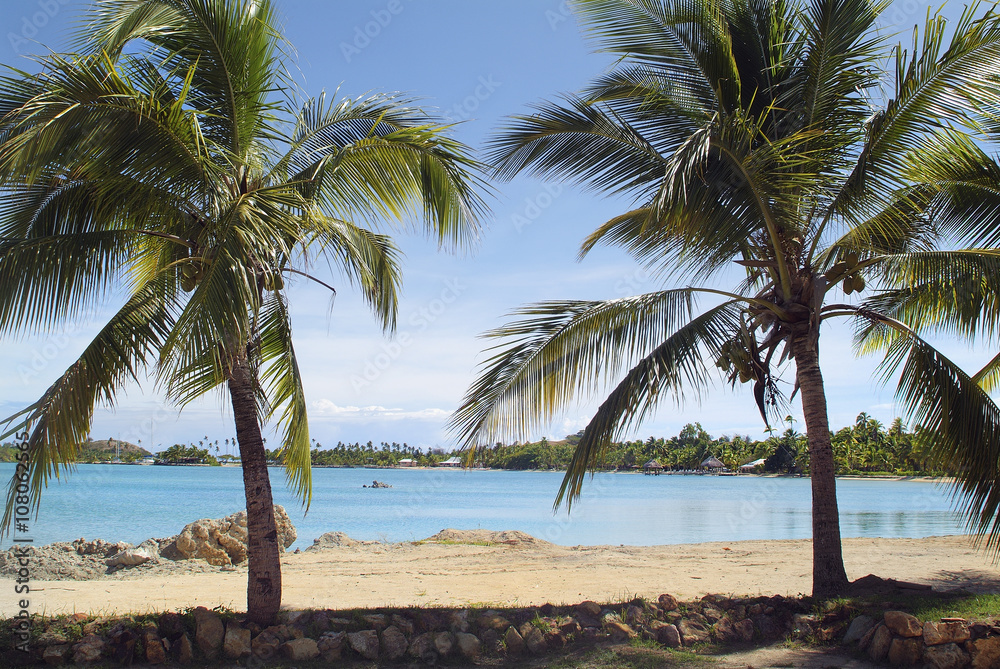 Fototapeta premium Fiji, Malolo Lailai Island
