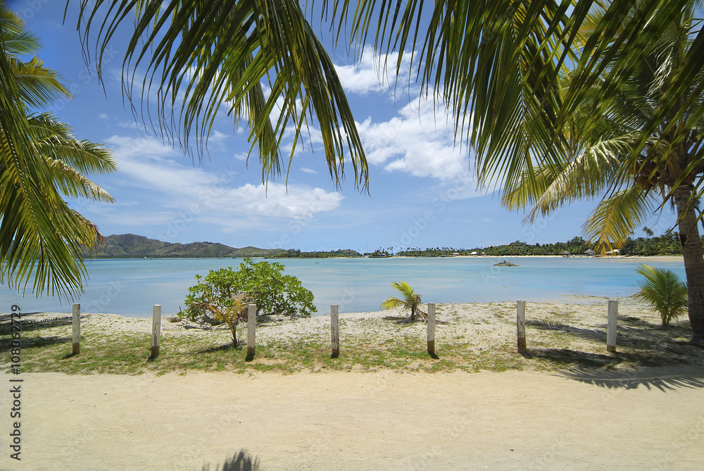 Fototapeta premium Fiji, Malolo Lailai Island