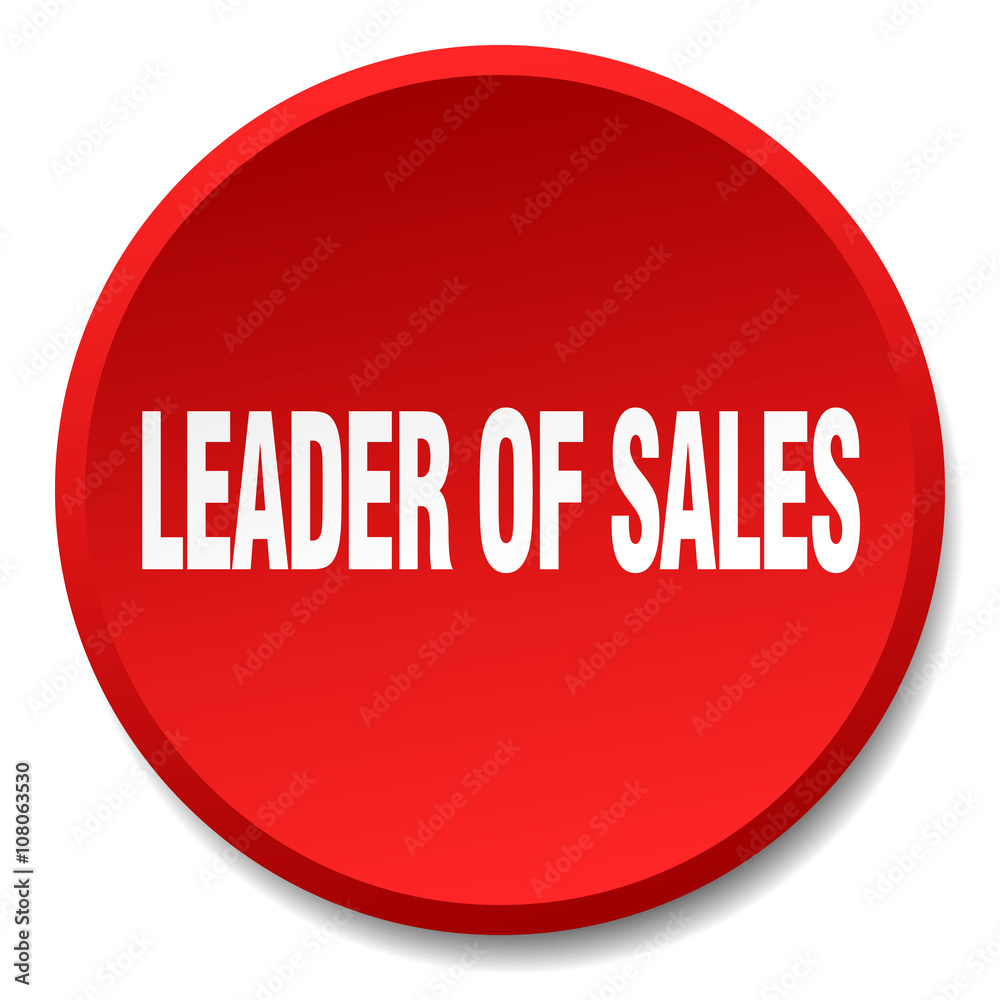 leader of sales red round flat isolated push button leader of sales red round flat isolated push button