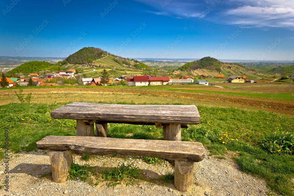 Idyllic mountain village of Prigorec