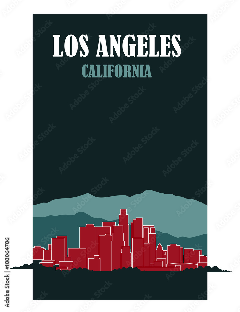 Fototapeta premium los angeles california