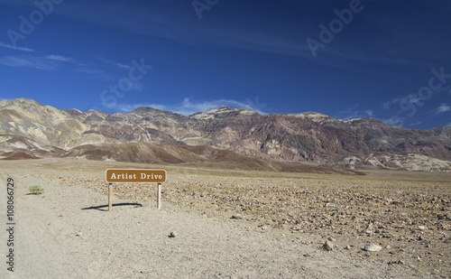 Road to Death Valley - Artist Drive