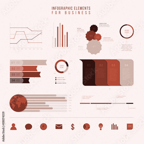 Business infographic 080