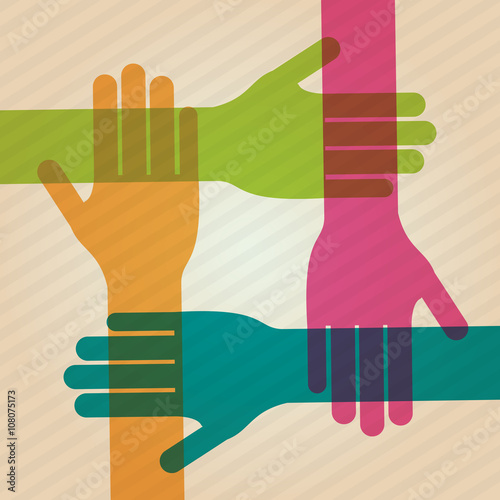 diversity  graphic design, vector illustration