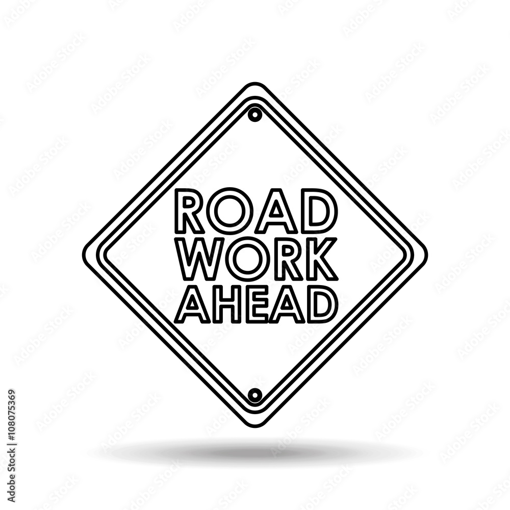 Obraz premium road sign design 