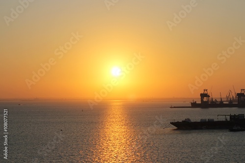 Sonnenuntergang in Bahrain. © weixx
