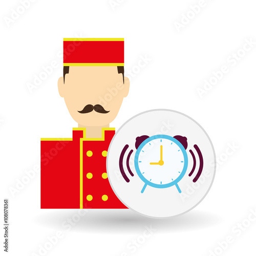 Hotel vector illustration , vector icon