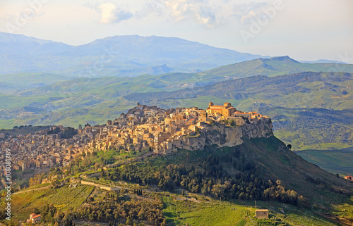 View of Calascibetta