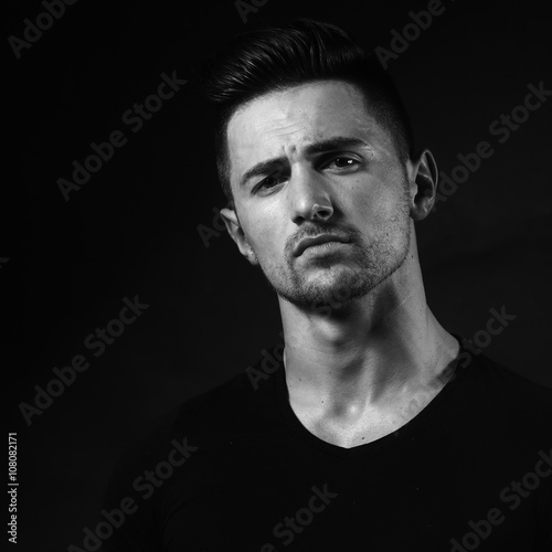 Stylish guy portrait
