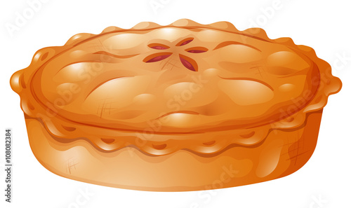 Fresh baked of pot pie