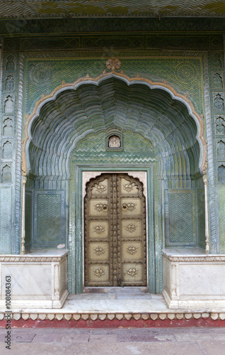 Doorway, The City Palace, Jaipur, India
