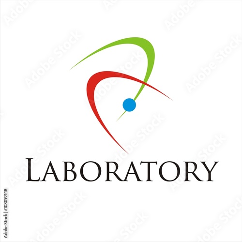 laboratory logo template