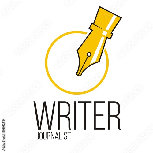 writer. legal lawyer symbol.