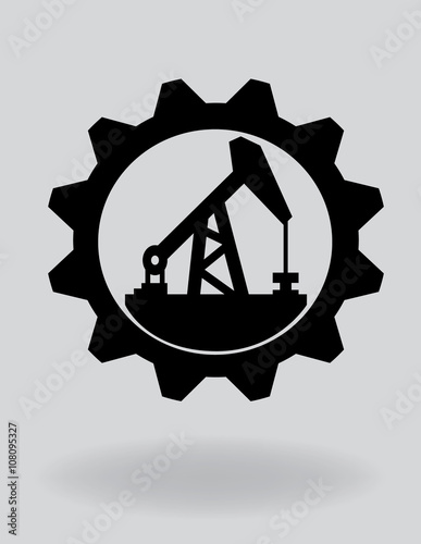 Gas and oil industry logo