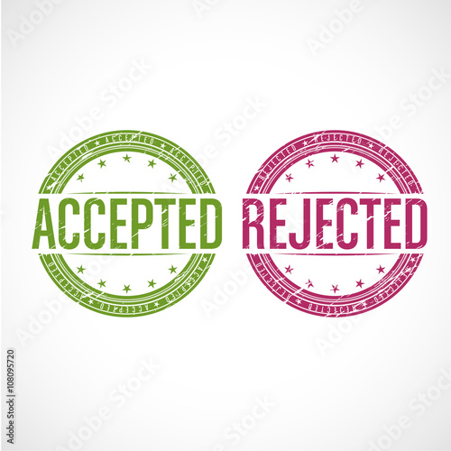 bouton accepted-rejected