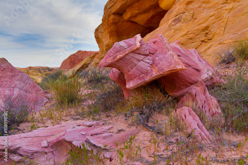 Pink Rock in Valley of Fire - Nevada