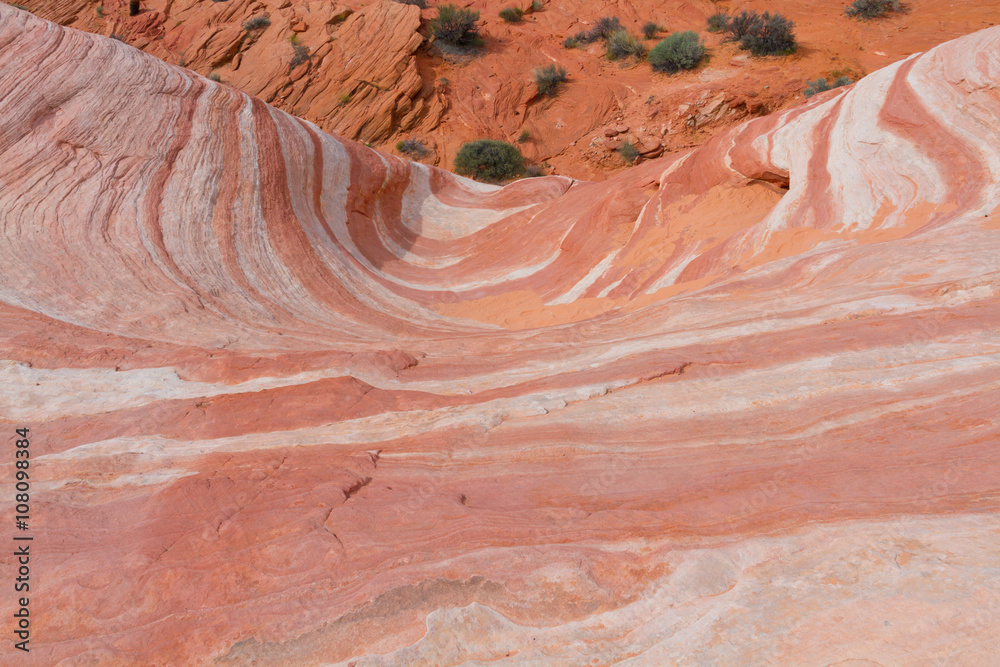 Fire Wave in Valley of Fire Fire Wave in Valley of Fire